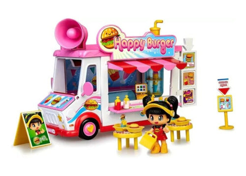 Pinypon Food Truck Hamburgueseria Con Accesorios Orig 17210