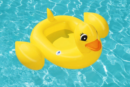Pato Flotador Inflable Salvavidas Con Sonido 34151 Bestway