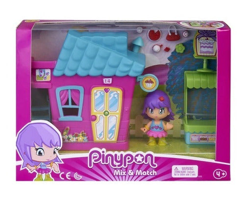 Pinypon Pequeña Casa Con Figura Y Accesorios Orig 15606