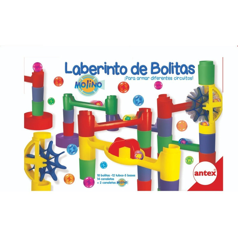 Laberinto De Bolitas Molino Juego De Mesa Original De Antex