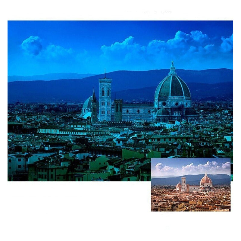 Rompecabezas Jigsaw Puzzle 1000 Piezas Glow Tomax 3435