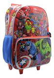 Mochila Con Carro Avengers Vengadores Sp138 Original 18''