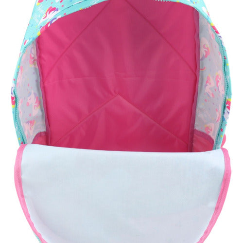 Mochila De Espalda Unicornio 17'' Wabro 11054