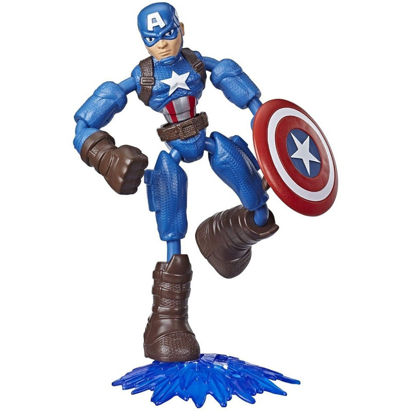 Muñeco Avengers Bend And Flex 15cm E7377 Hasbro