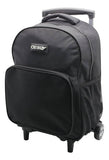 Mochila Con Carro Negro Liso 16'' Ck660 Original Cresko