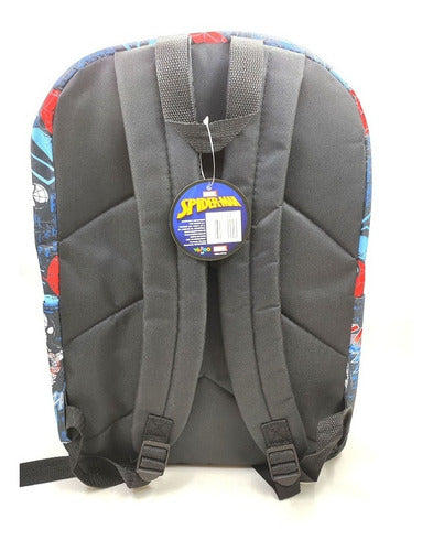 Mochila De Espalda Spiderman Con Lic. Original 17'' 31240