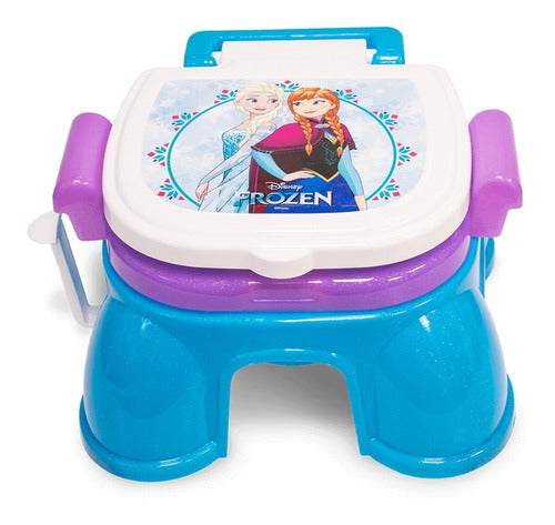 Pelela Frozen Portatil 3 En 1 C/porta Rollo Licencia Orig