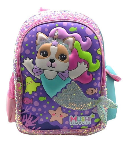 Mochila De Espalda Simones Si096 Original 18''