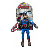 Muñeco Soft Capitan America Con Licencia Original New Toys