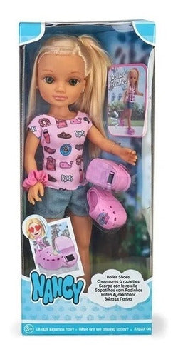Muñeca Nancy Con Zapatos Roller 17108