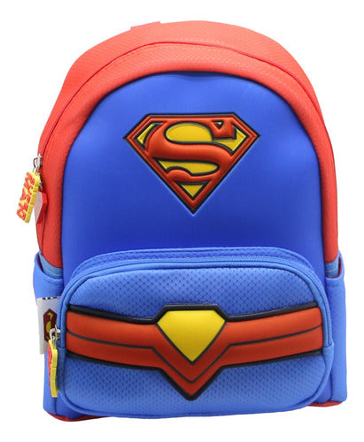 Mochila De Espalda Superman Lj130 Original 12''