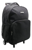 Mochila Con Carro Negro Liso 20'' Ck662 Original Cresko