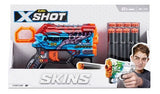 Pistola X-shot Skins Menace Con 8 Dardos Original Zuru 7297