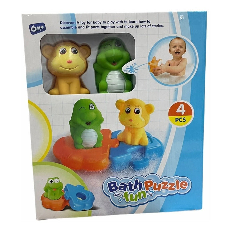 Rompecabezas Animales Puzzle De Baño 4 Piezas 5787