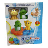 Rompecabezas Animales Puzzle De Baño 4 Piezas 5787