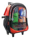 Mochila Con Carro Avengers Vengadores Sp584 Original 16''