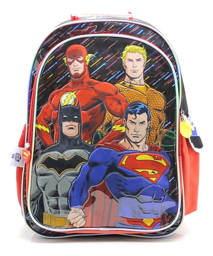 Mochila De Espalda Liga De La Justicia Lj191 Original 18''