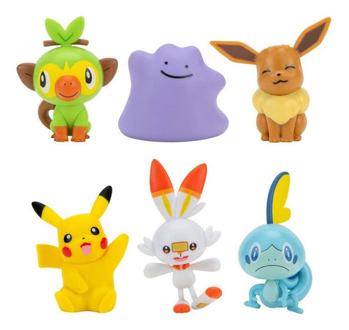 Pokemon Figura Multi Pack 6 Figuras Original Pkw2469