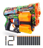 Pistola X-shot Skins Con 12 Dardos Original Zuru 7299