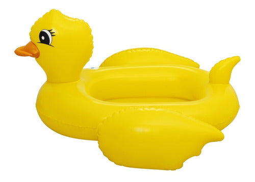 Pato Flotador Inflable Salvavidas Con Sonido 34151 Bestway