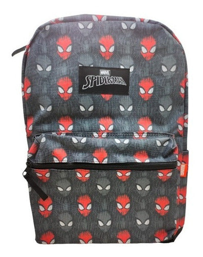 Mochila De Espalda Spiderman Con Lic. Original 17'' 31241
