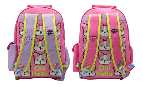 Mochila De Espalda Simones Si506 Original 16''
