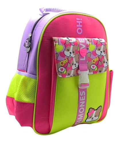 Mochila De Espalda Simones Si085 Original 16''