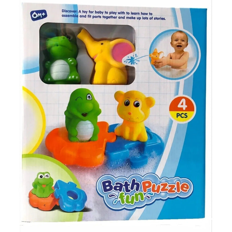 Rompecabezas Animales Puzzle De Baño 4 Piezas 5787