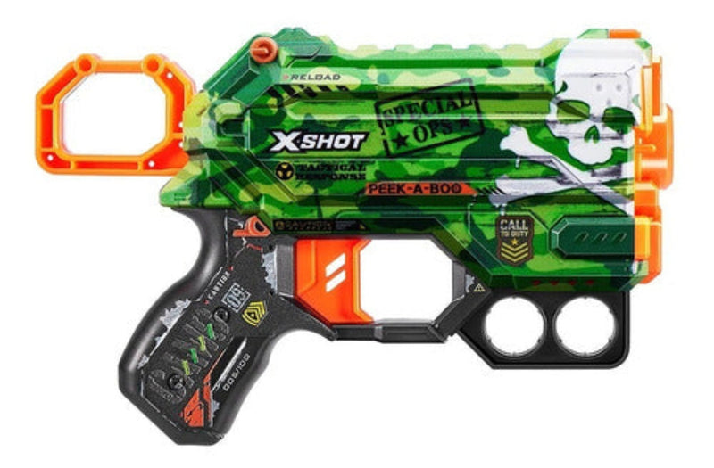 Pistola X-shot Skins Menace Con 8 Dardos Original Zuru 7297