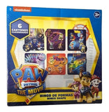 Paw Patrol Bingo De Formas Juego De Mesa Int 1618 Original