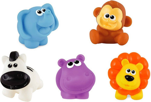 Set De Animalitos La Selva 1303 Para Bebe Winfun