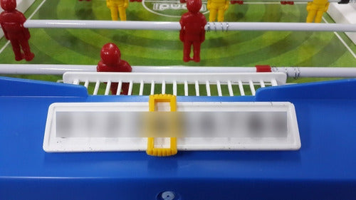 Metegol Rondi Football Game Con 2 Pelotas Y Contador De Goles - Patas Desmontables - Blanco/azul