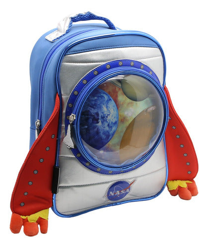 Mochila De Espalda Nasa Jardin Espacial Na036 Original 12''