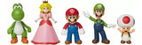 Muñeco Super Mario Y Amigos Set X5  Figuras 7cm 40504