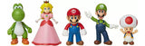 Muñeco Super Mario Y Amigos Set X5  Figuras 7cm 40504