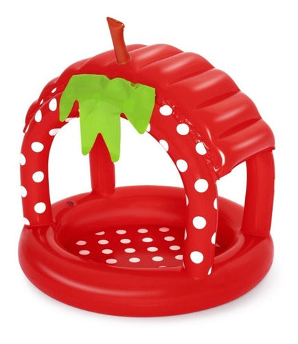 Pileta Inflable Frutilla Con Techo Protector 52387 Bestway