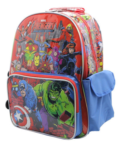 Mochila De Espalda Avengers Vengadores Sp038 Original 16''