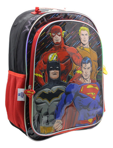 Mochila De Espalda Liga De La Justicia Lj191 Original 18''
