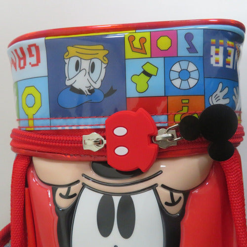 Lunchera Termica Mickey Con Licencia Disney Km256 Original