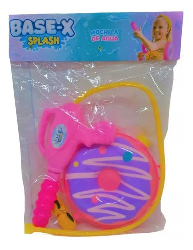Pistola De Agua Dona C/mochila Lanzador Agua 8269