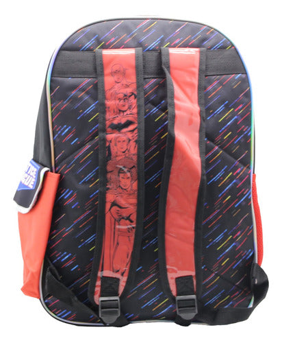 Mochila De Espalda Liga De La Justicia Lj191 Original 18''