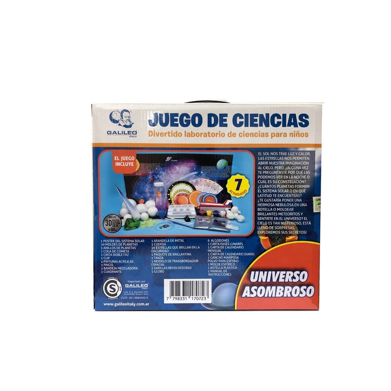 Juego De Ciencias Universo Asombroso Galileo