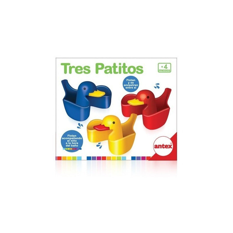 Tres Patitos Encastre Juego Para El Baño Original Antex 2273
