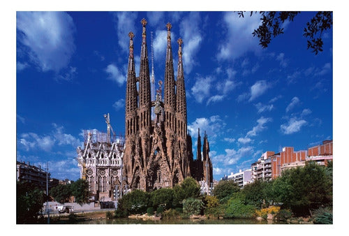 Rompecabezas Jigsaw Puzzle Tomax Sagrada Familia, Spain 1000 Piezas