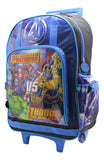 Mochila Con Carro Avengers Vengadores Sp143 Original 18''