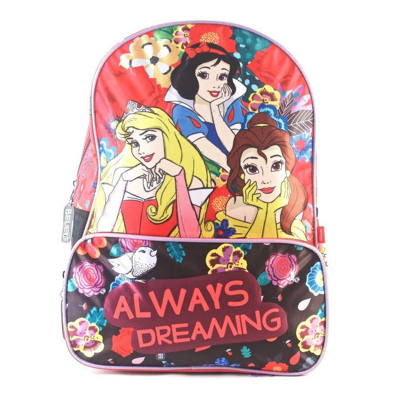 Mochila De Espalda Princessas C/licencia Original 16'' 81265