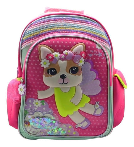 Mochila De Espalda Simones Si097 Original 18''