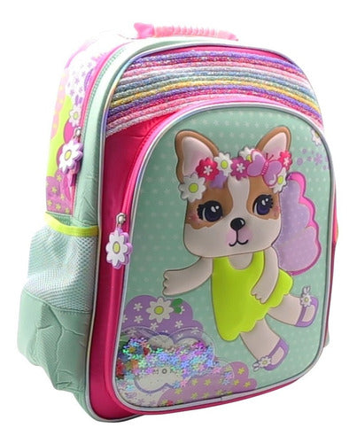 Mochila De Espalda Simones Si097 Original 18''