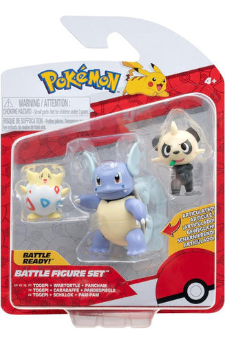Pokemon Figura Pack X3 Figuras Surtidas Original 95155