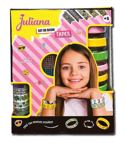 Set De Bijou Tapes Arma Pulseras Juliana Orig. Sisjul080